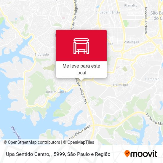Upa Sentido Centro, , 5999 mapa