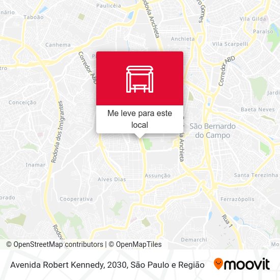Avenida Robert Kennedy, 2030 mapa