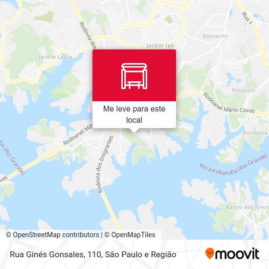 Rua Ginés Gonsales, 110 mapa