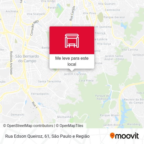 Rua Edson Queiroz, 61 mapa