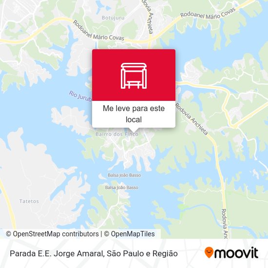 Parada E.E. Jorge Amaral mapa
