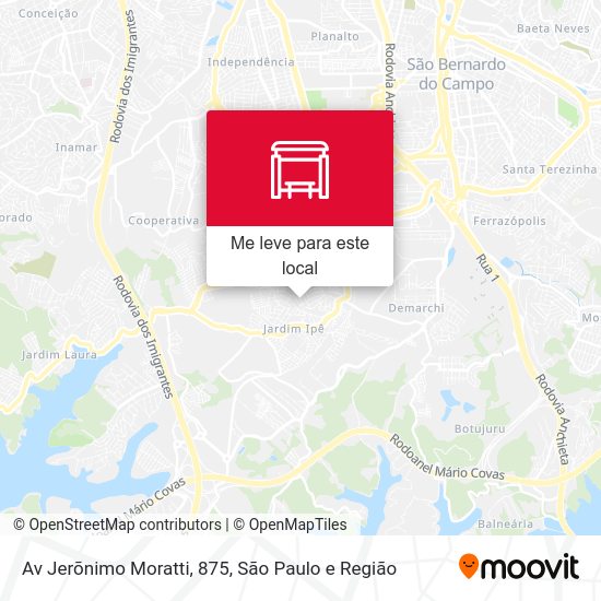 Av Jerõnimo Moratti, 875 mapa