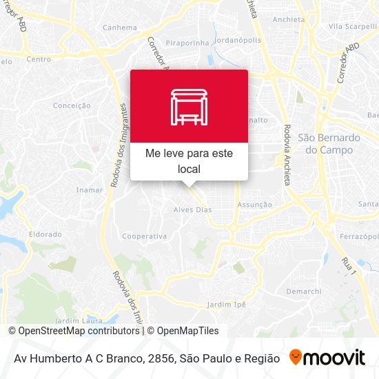 Av Humberto A C Branco, 2856 mapa