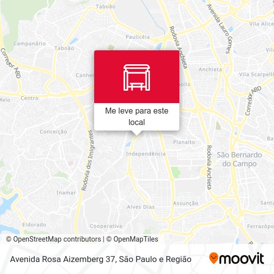 Avenida Rosa Aizemberg 37 mapa