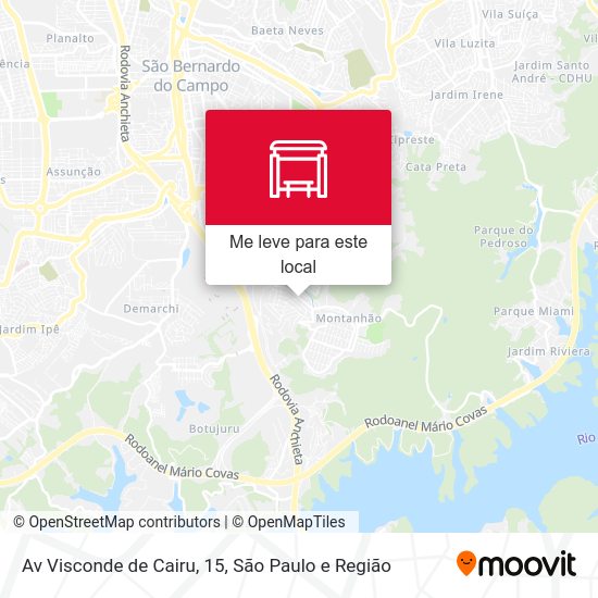 Av Visconde de Cairu, 15 mapa