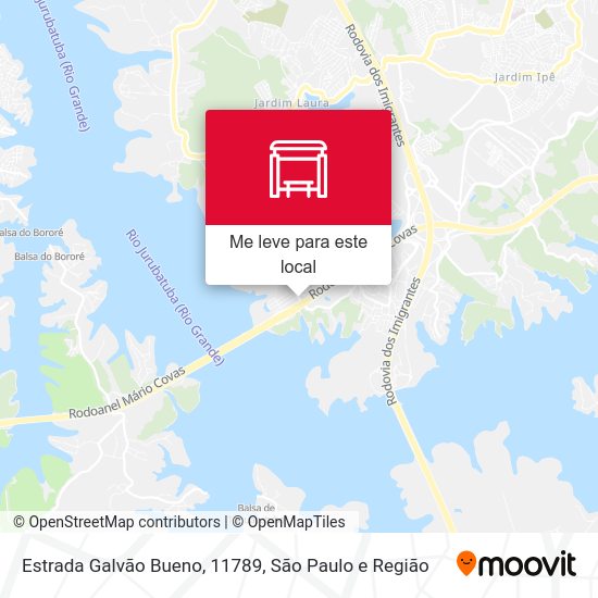 Estrada Galvão Bueno, 11789 mapa