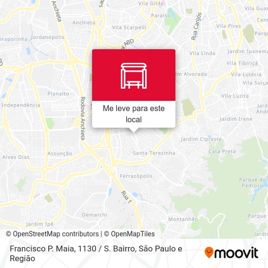Francisco P. Maia, 1130 / S. Bairro mapa
