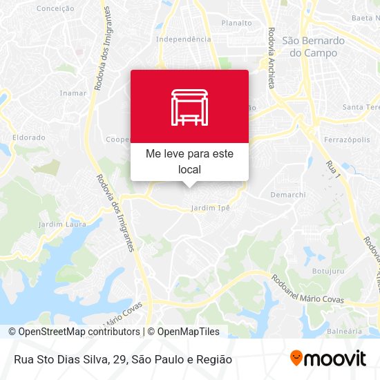 Rua Sto Dias Silva, 29 mapa