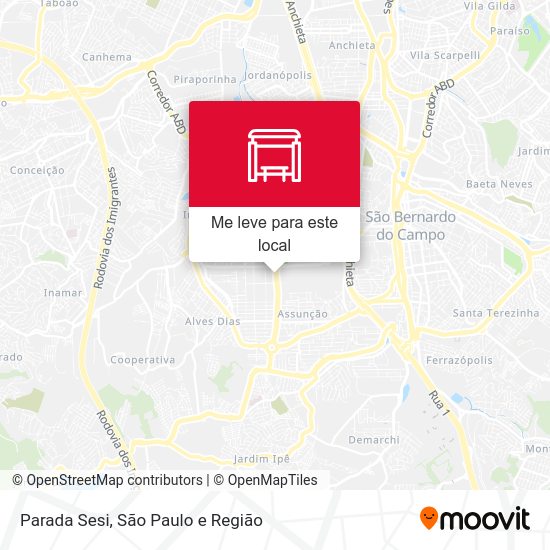Parada Sesi mapa