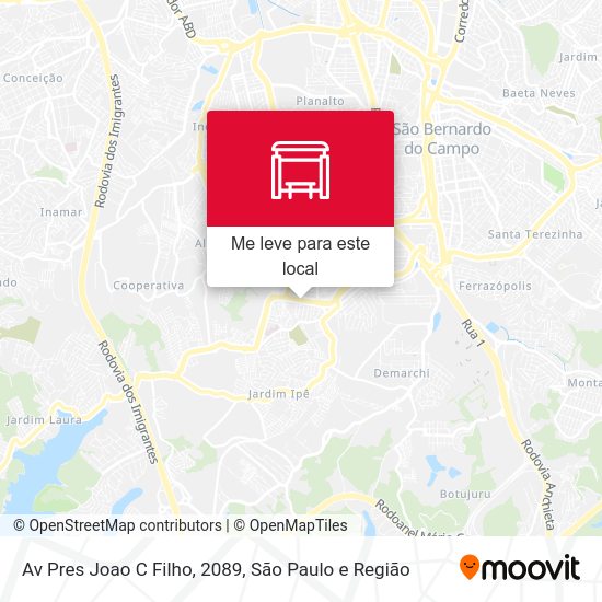 Av Pres Joao C Filho, 2089 mapa