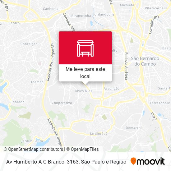 Av Humberto A C Branco, 3163 mapa