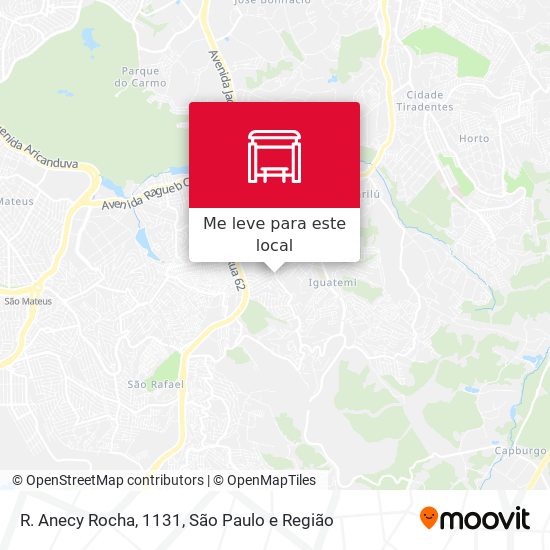 R. Anecy Rocha, 1131 mapa