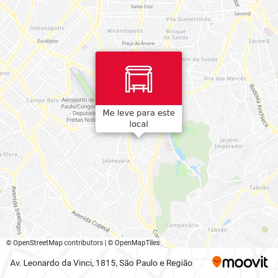 Av. Leonardo da Vinci, 1815 mapa