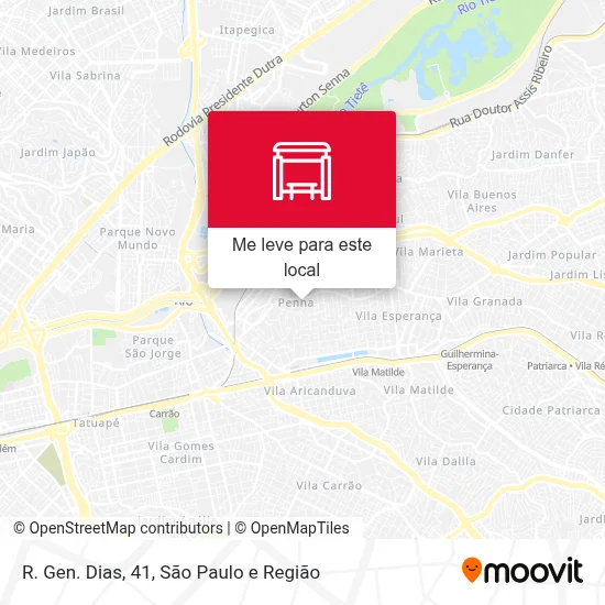 R. Gen. Dias, 41 mapa