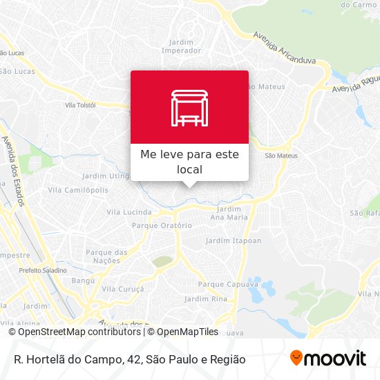 R. Hortelã do Campo, 42 mapa