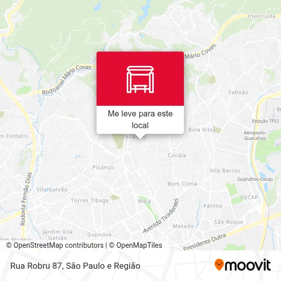 Rua Robru 87 mapa