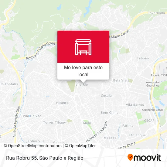 Rua Robru 55 mapa