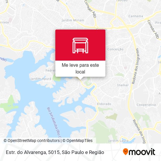 Estr. do Alvarenga, 5015 mapa