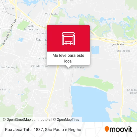 Rua Jeca Tatu,  1837 mapa