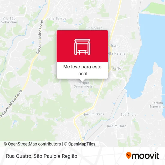Rua Quatro mapa
