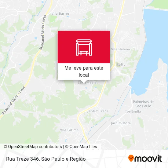 Rua Treze 346 mapa
