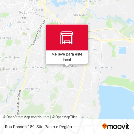 Rua Passos 189 mapa