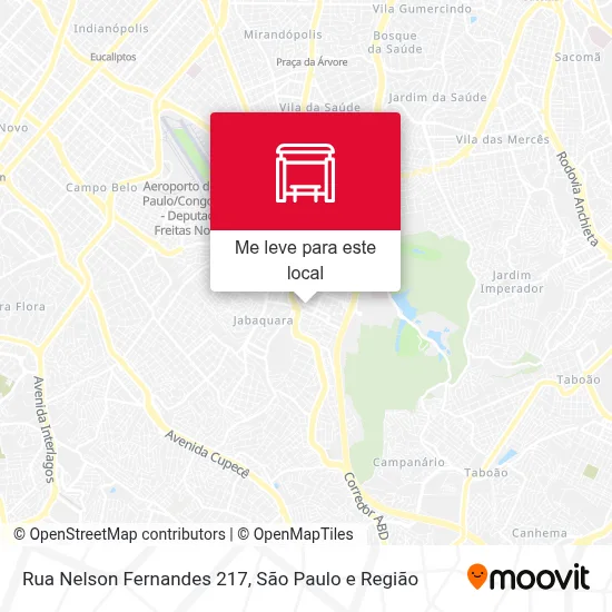 Rua Nelson Fernandes 217 mapa