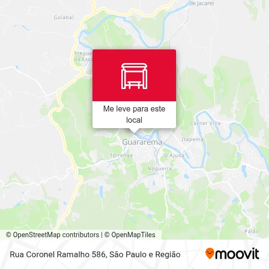 Rua Coronel Ramalho 586 mapa