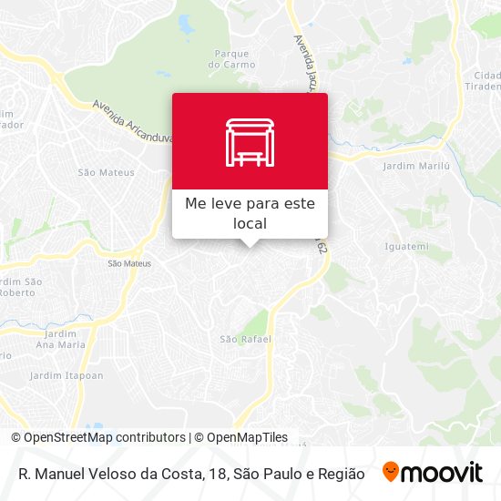 R. Manuel Veloso da Costa, 18 mapa