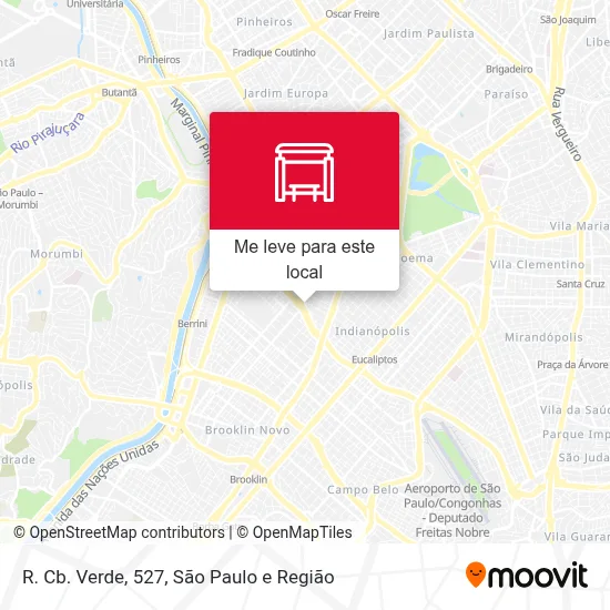 R. Cb. Verde, 527 mapa