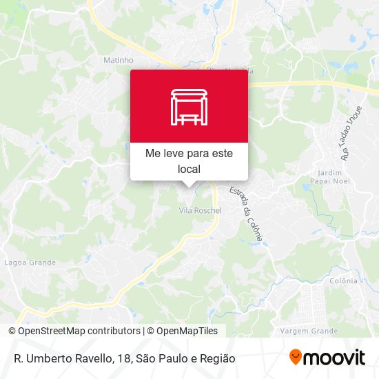 R. Umberto Ravello, 18 mapa