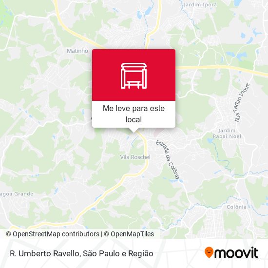 R. Umberto Ravello mapa