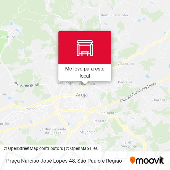 Praça Narciso José Lopes 48 mapa
