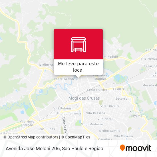 Avenida José Meloni 206 mapa