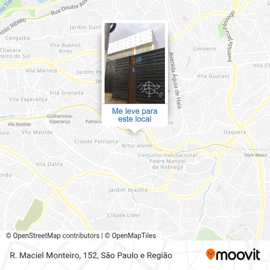 R. Maciel Monteiro, 152 mapa