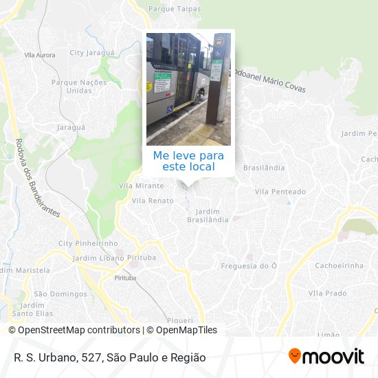 R. S. Urbano, 527 mapa