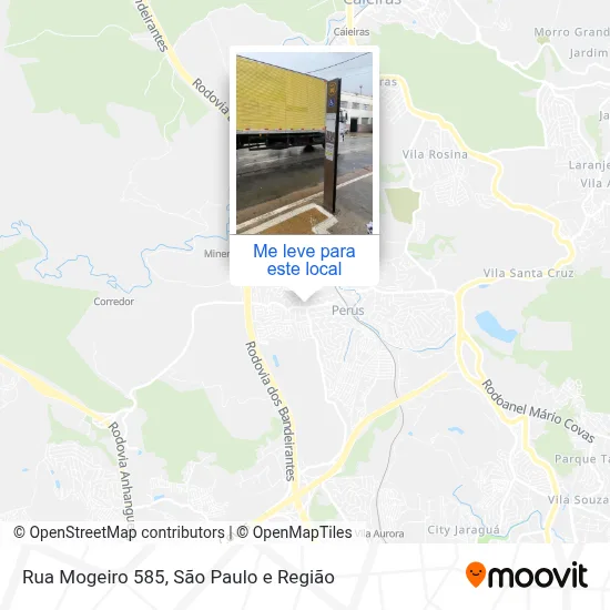 Rua Mogeiro 585 mapa