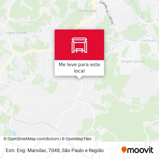 Estr. Eng. Marsilac, 7048 mapa