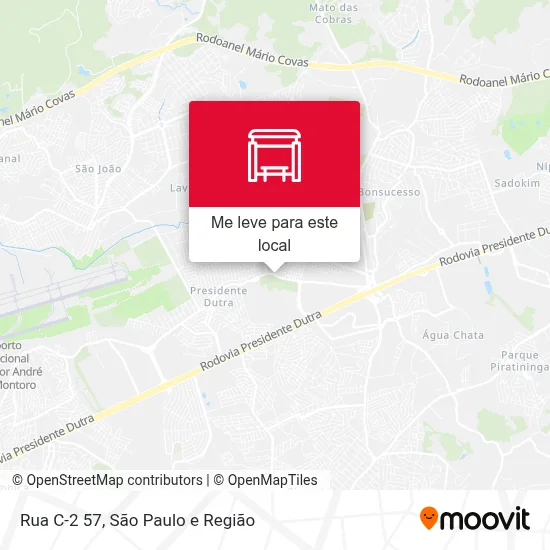 Rua C-2 57 mapa