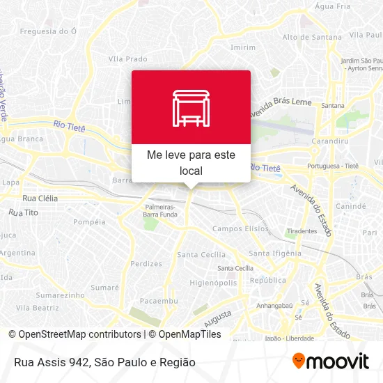 Rua Assis 942 mapa