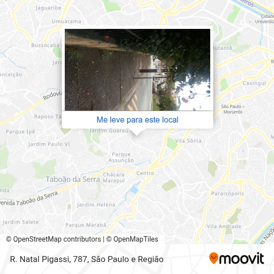 R. Natal Pigassi, 787 mapa