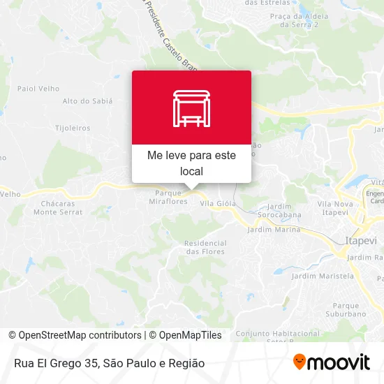 Rua El Grego 35 mapa
