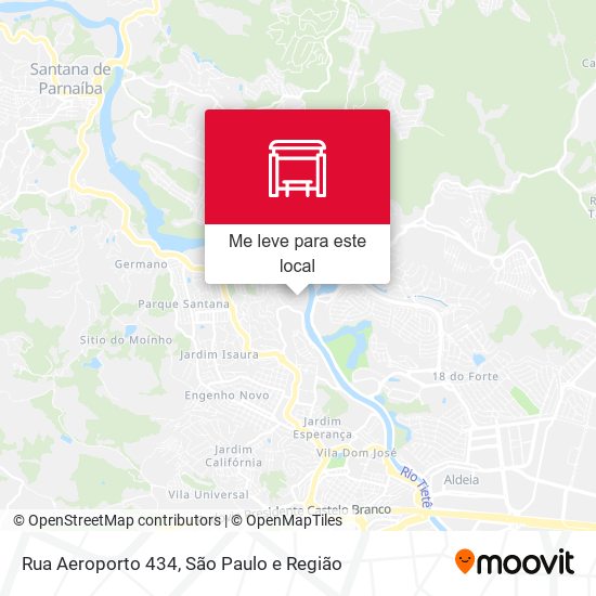 Rua Aeroporto 434 mapa
