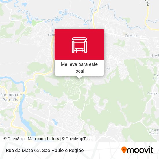 Rua da Mata 63 mapa
