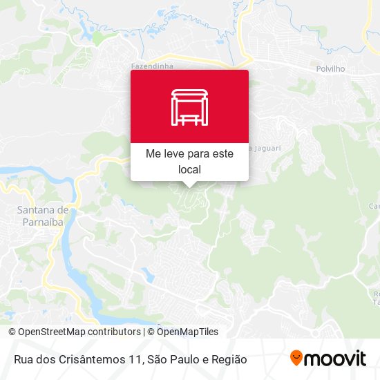 Rua dos Crisântemos 11 mapa