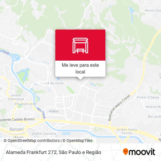 Alameda Frankfurt 272 mapa