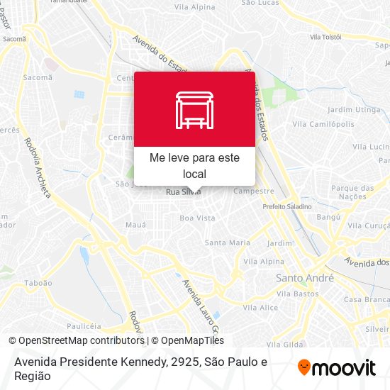 Avenida Presidente Kennedy, 2925 mapa