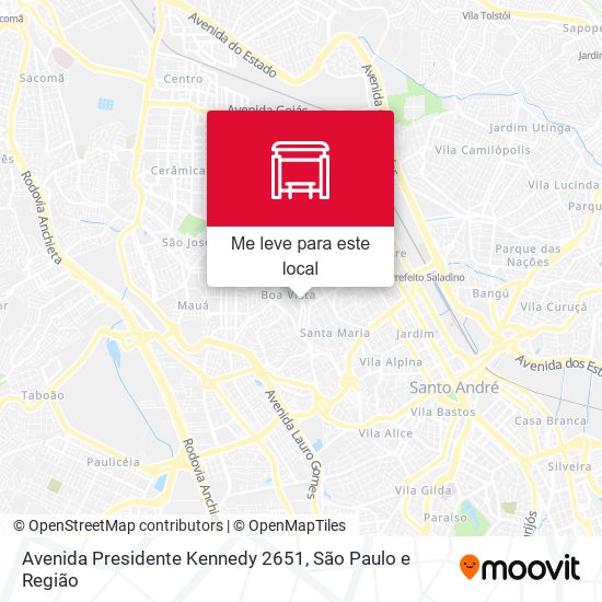 Avenida Presidente Kennedy 2651 mapa