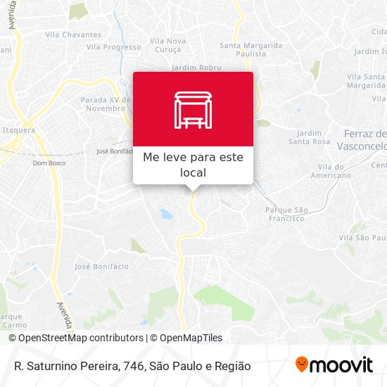 R. Saturnino Pereira, 746 mapa