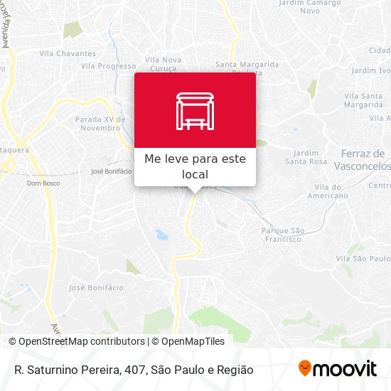 R. Saturnino Pereira, 407 mapa